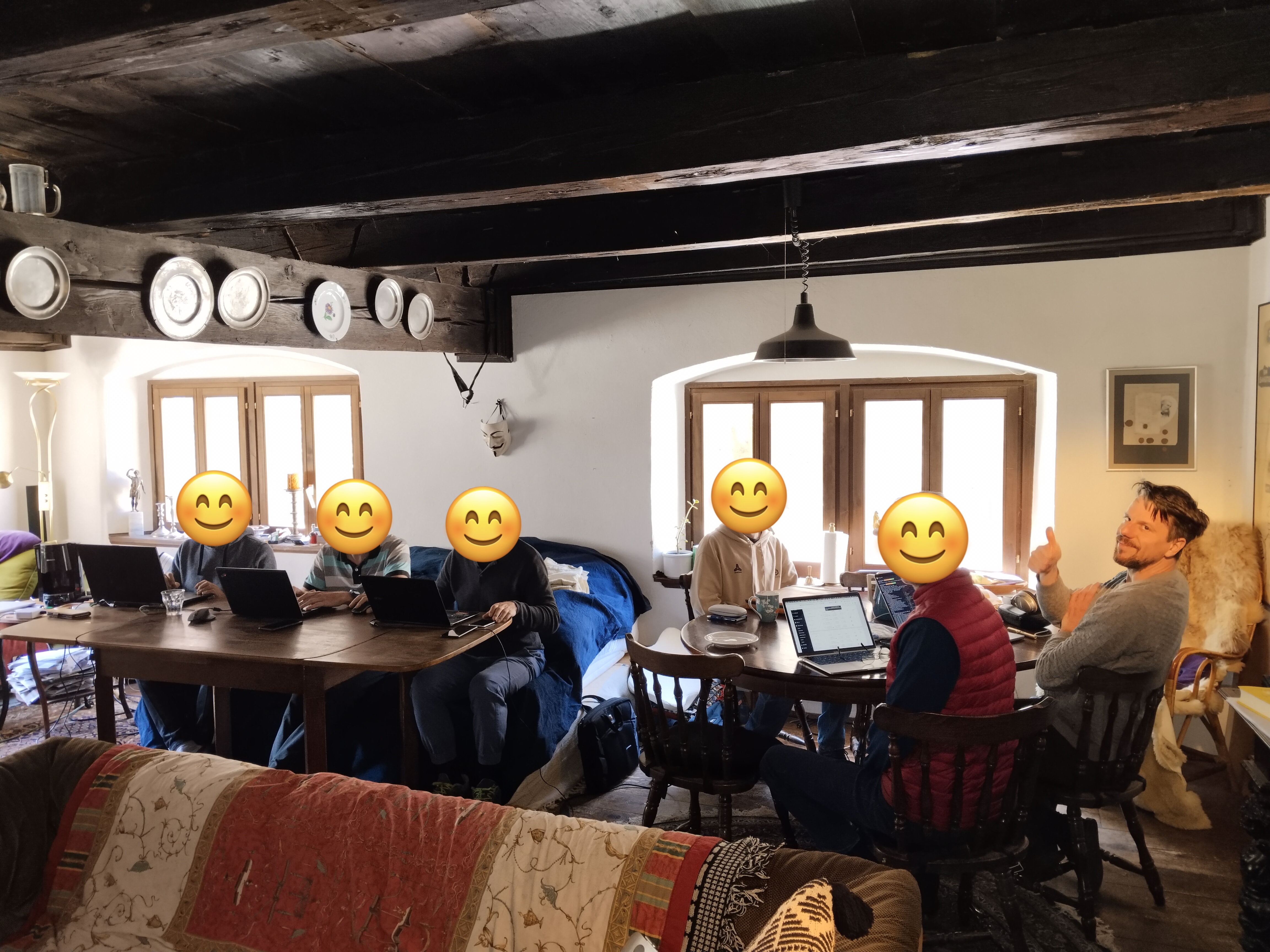 Working on pareto.space in Ticino